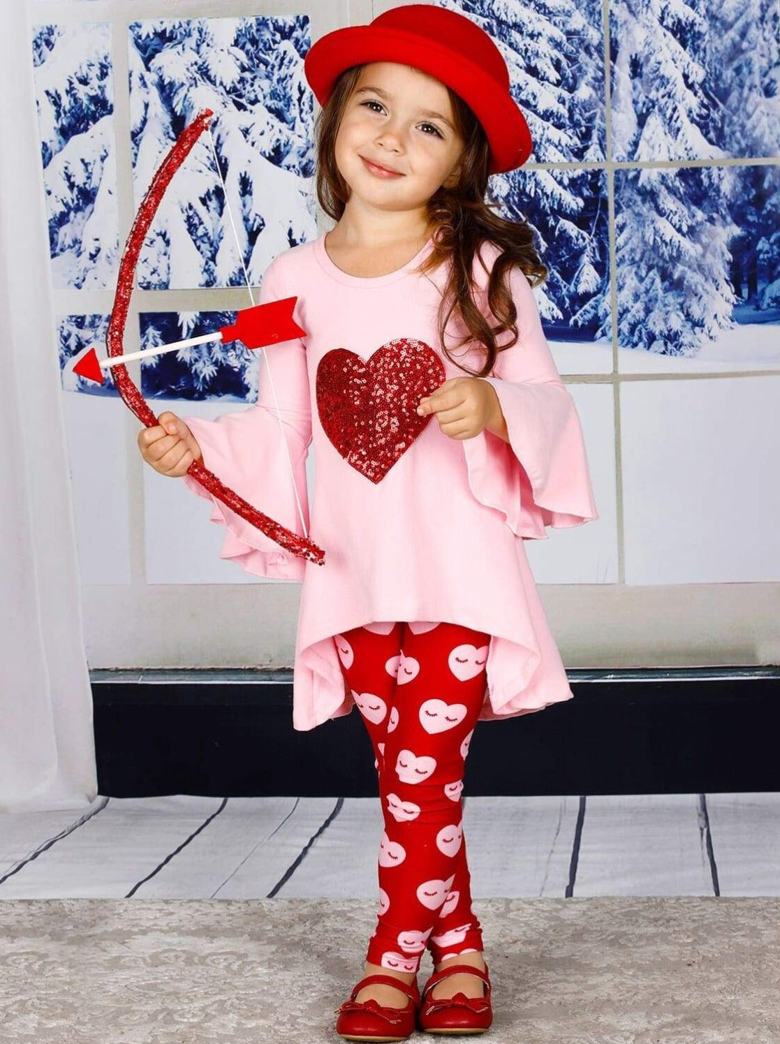 Totally Yours Heart Tunic and Legging Set