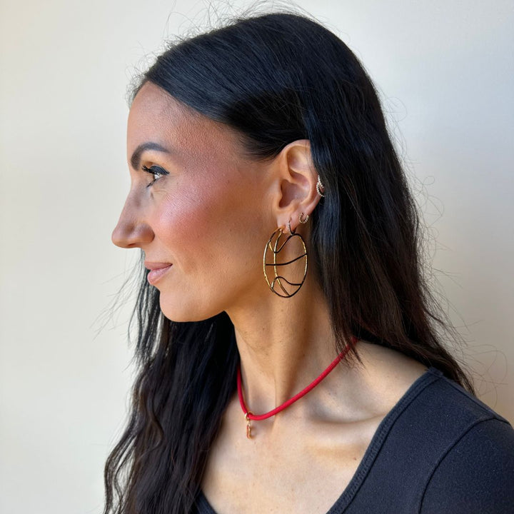 Gold Basketball Hoops