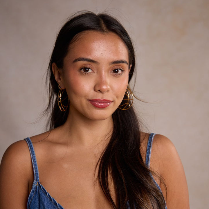 Gold Basketball Hoops