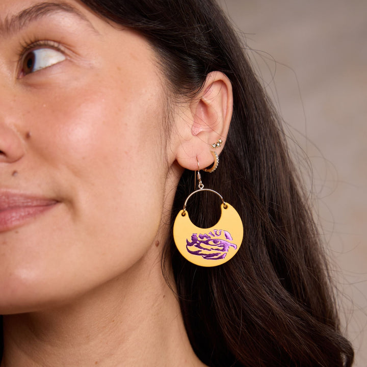 Gold LSU Tiger Eye Nina