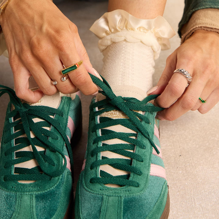 Silver DNA Twist Ring