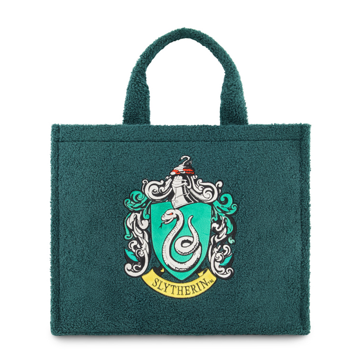 Harry Potter Slytherin Crest Tote with Trolley Strap