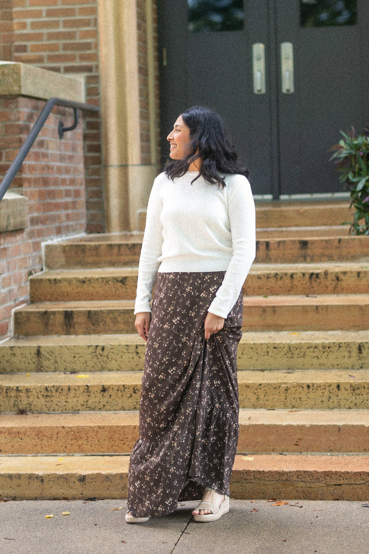 Havyn Lined Maxi Skirt