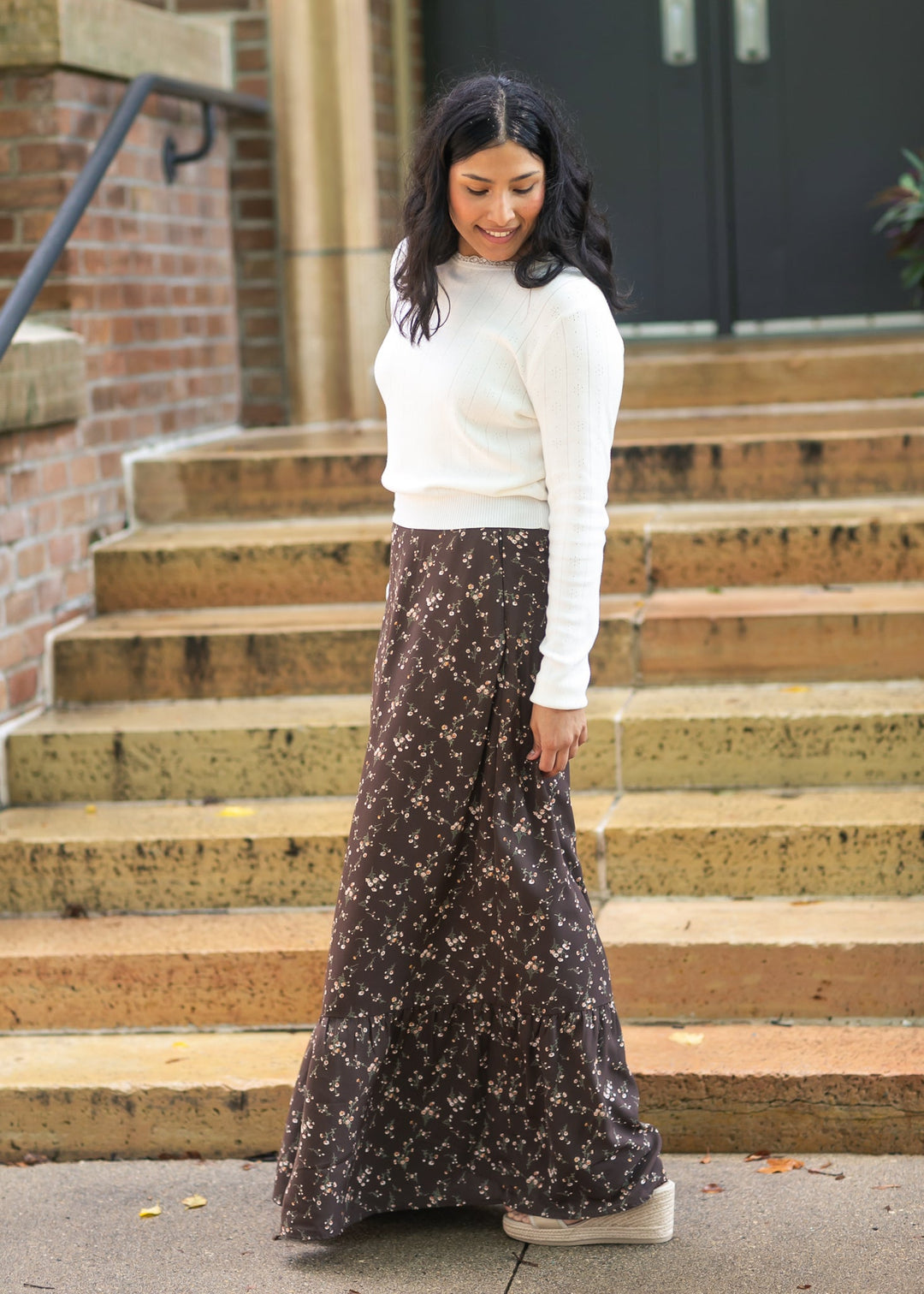 Havyn Lined Maxi Skirt