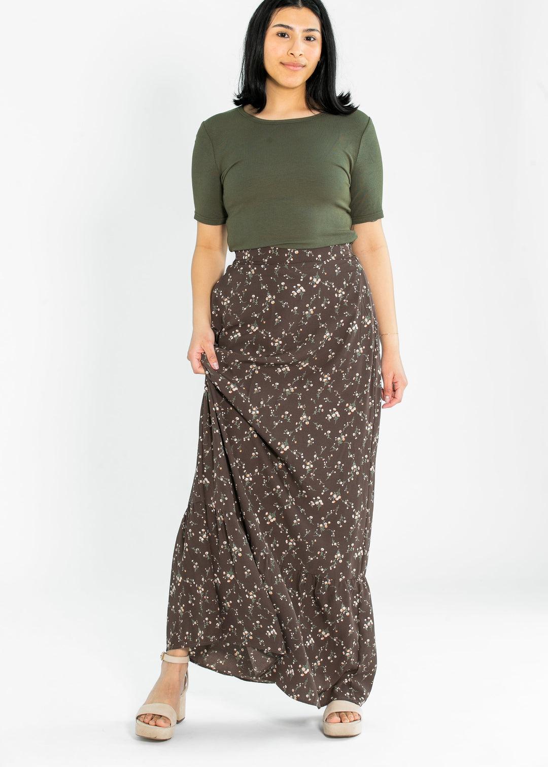 Havyn Lined Maxi Skirt