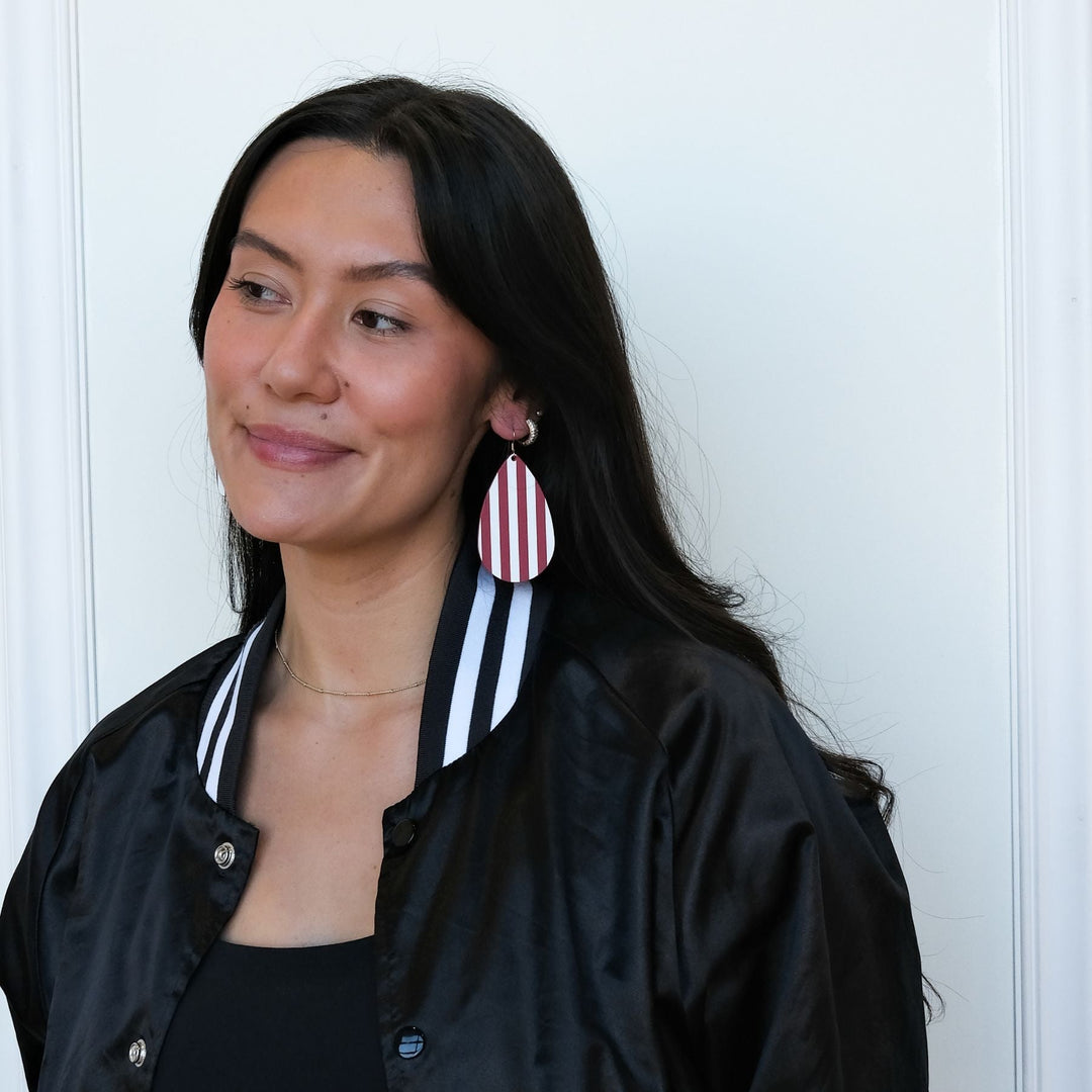 Hoosier Stripe Teardrops