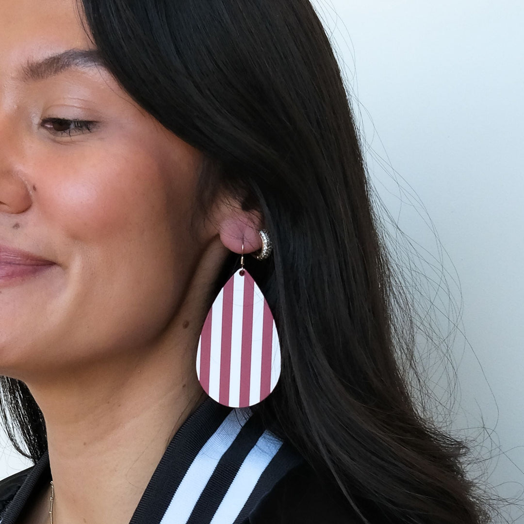 Hoosier Stripe Teardrops