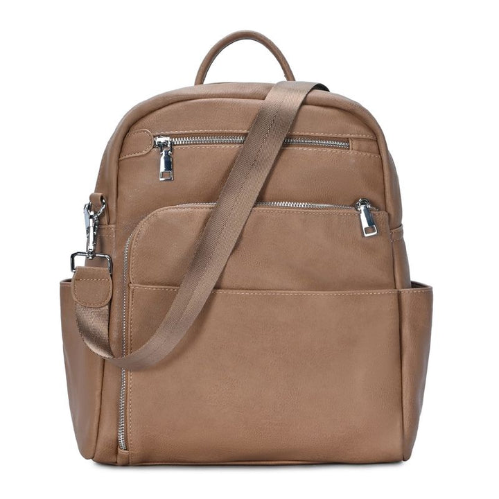 Willa Vegan Leather Utilitarian Backpack