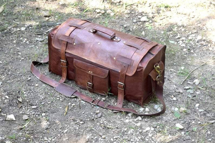 The Peterson Leather Duffle