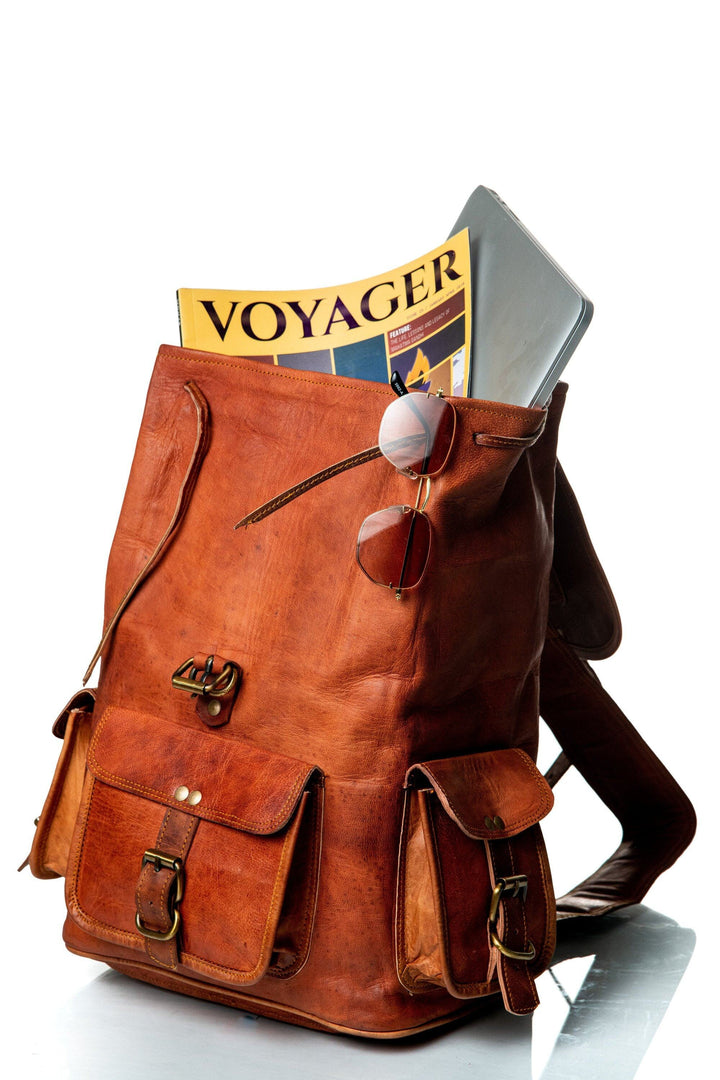 The Alvarado Tanned Backpack