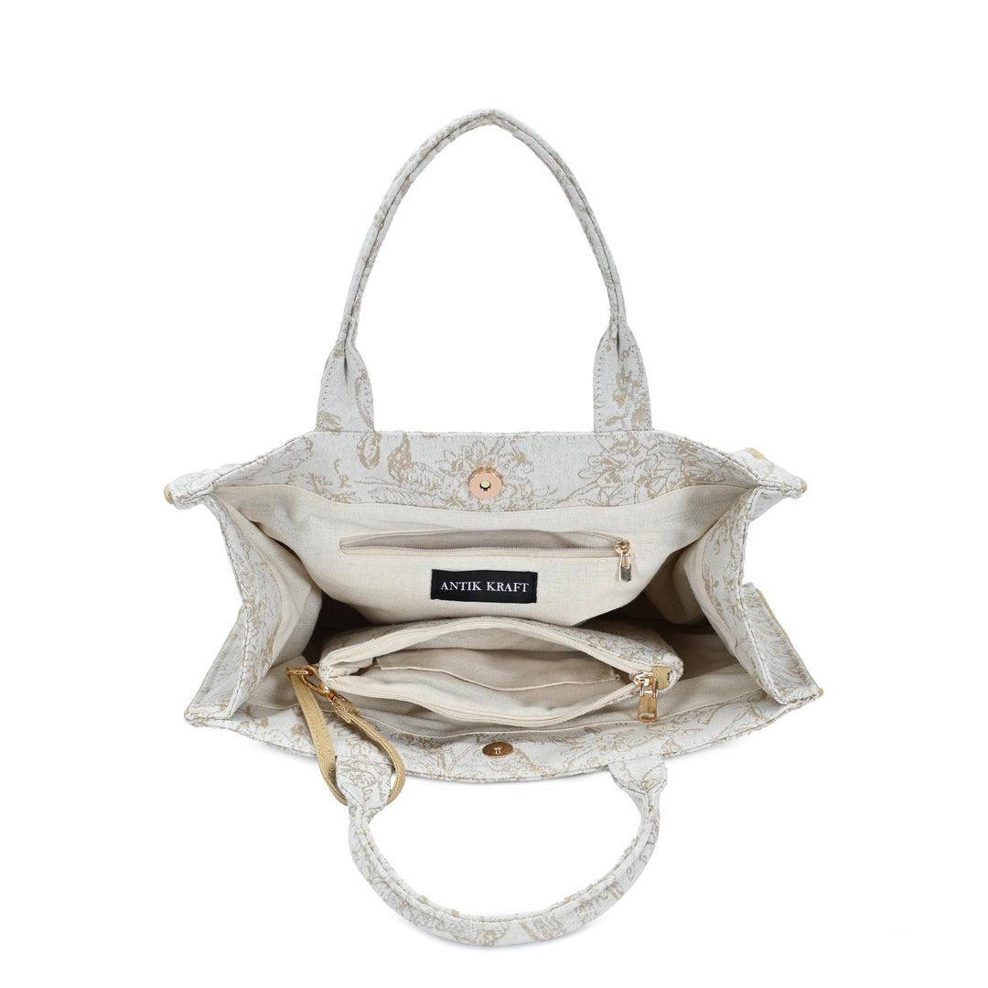 Isabella 2 in 1 Cotton Tote