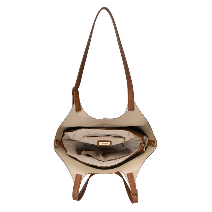 Isabelle 2 in 1 Scoop Neck Tote