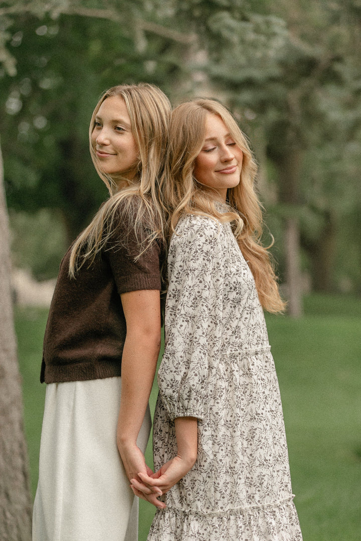 Isla 3/4 Sleeve Midi Dress - FINAL SALE