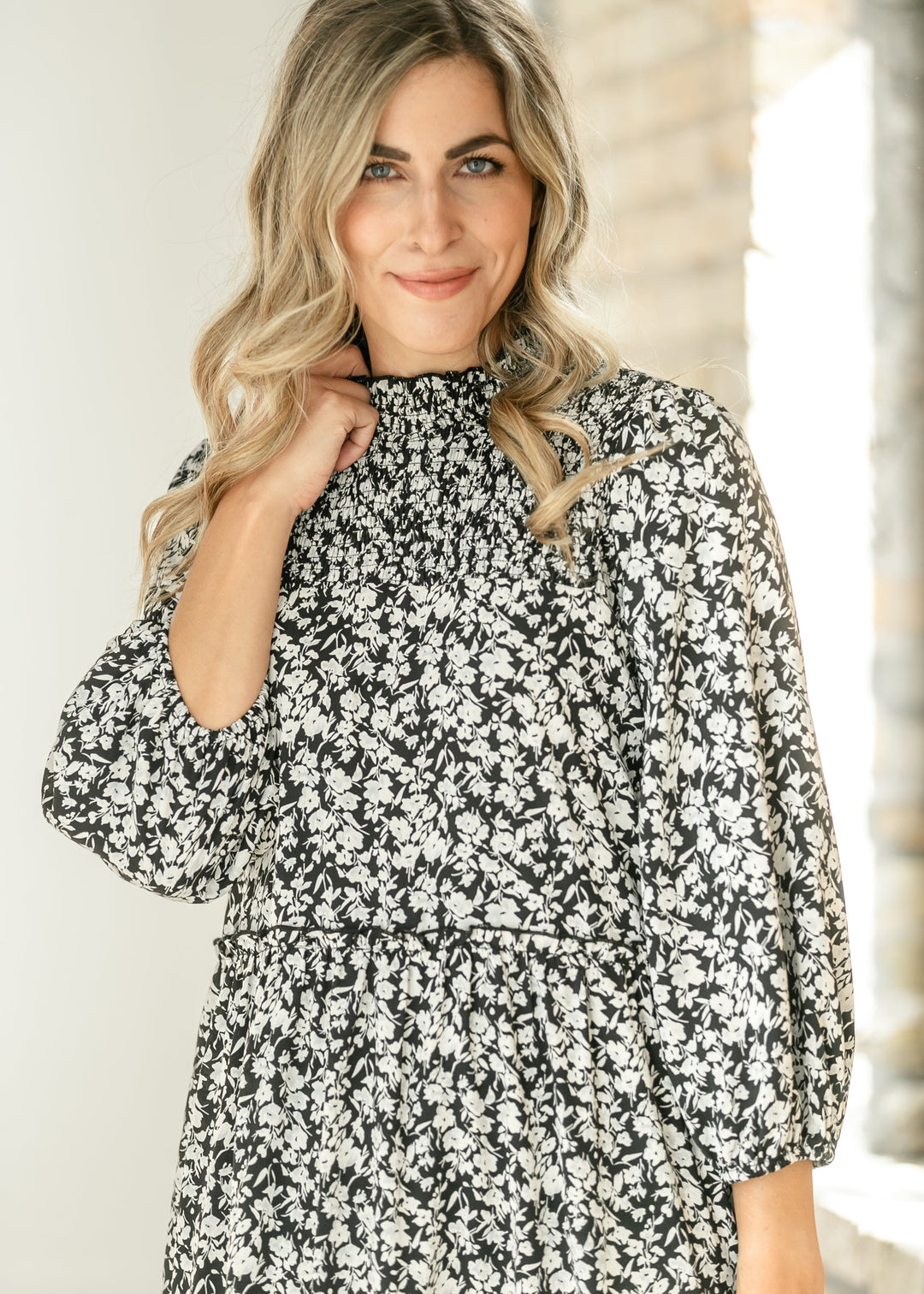 Isla 3/4 Sleeve Midi Dress - FINAL SALE