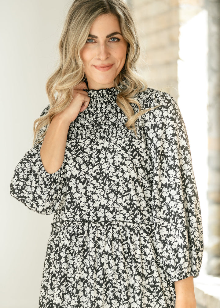 Isla 3/4 Sleeve Midi Dress - FINAL SALE