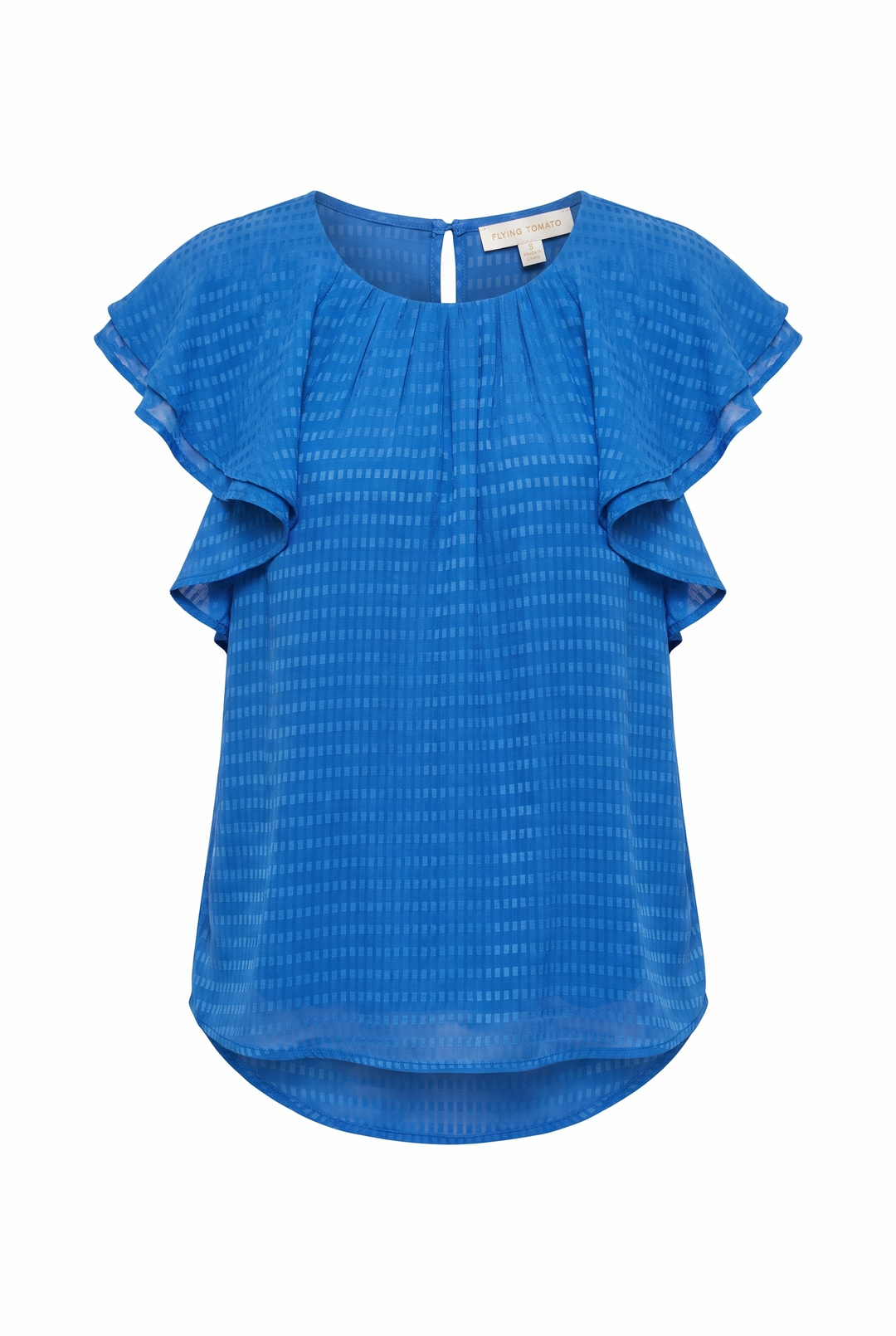 WAVE WHISPERS WOVEN TOP