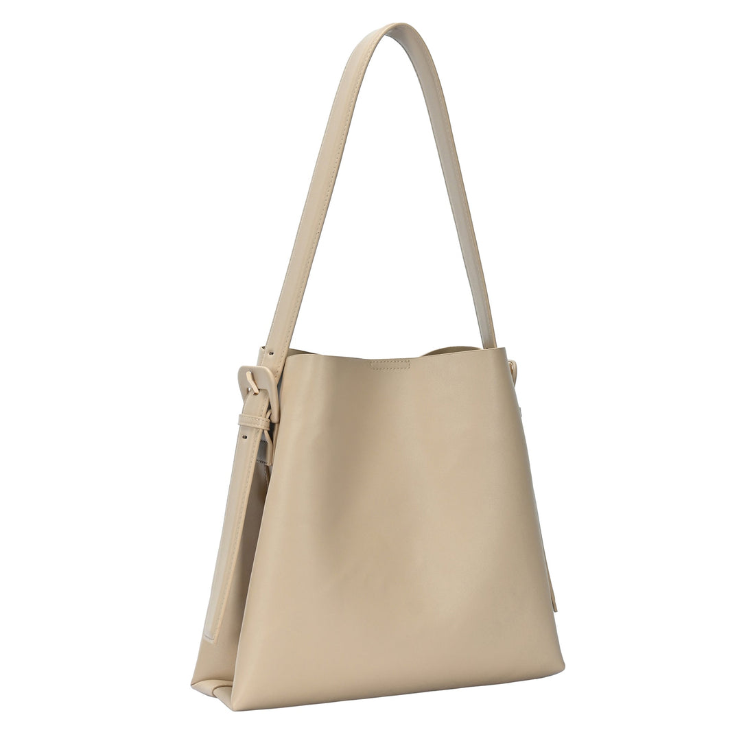 Ivy Divided Pocket Hobo Tote