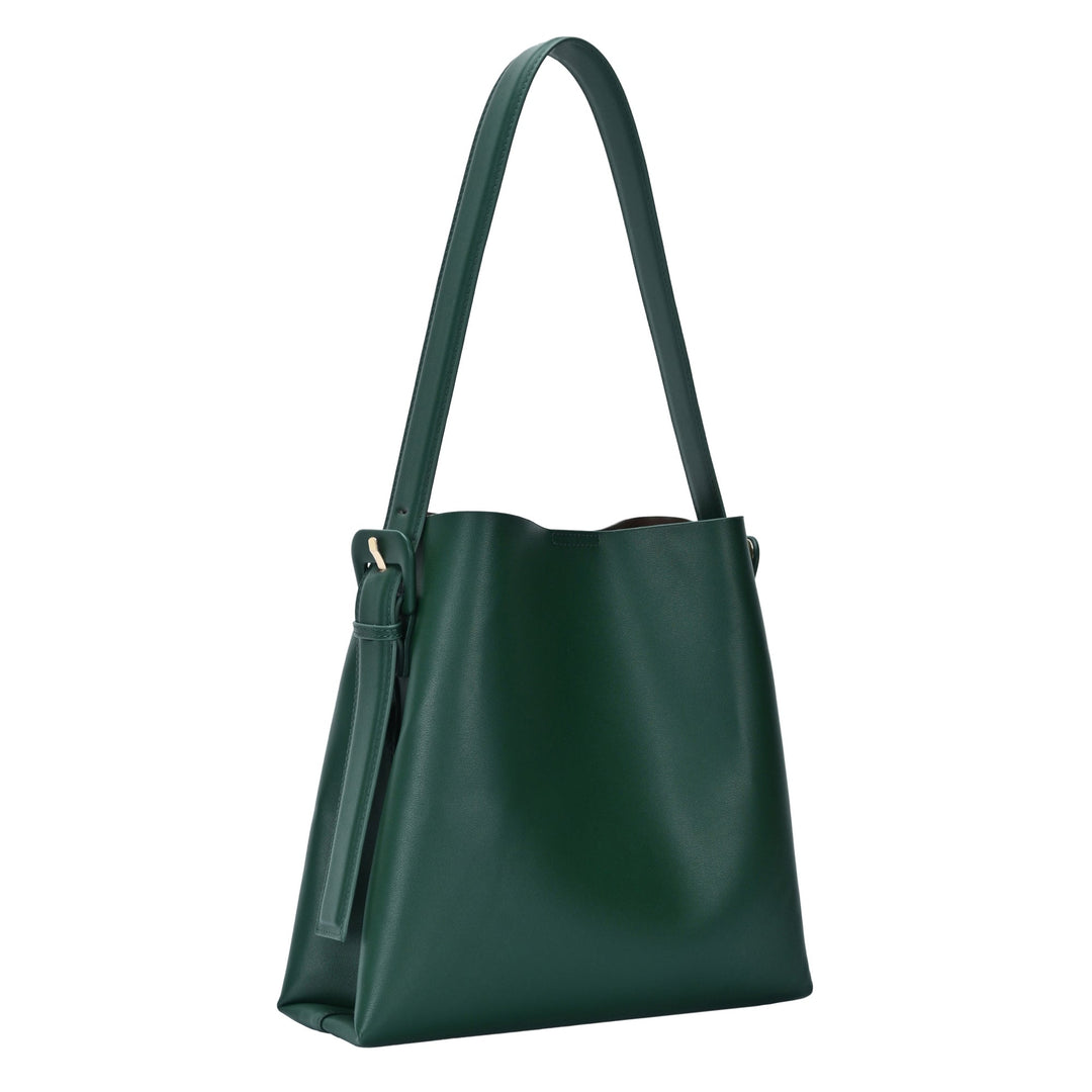 Ivy Divided Pocket Hobo Tote