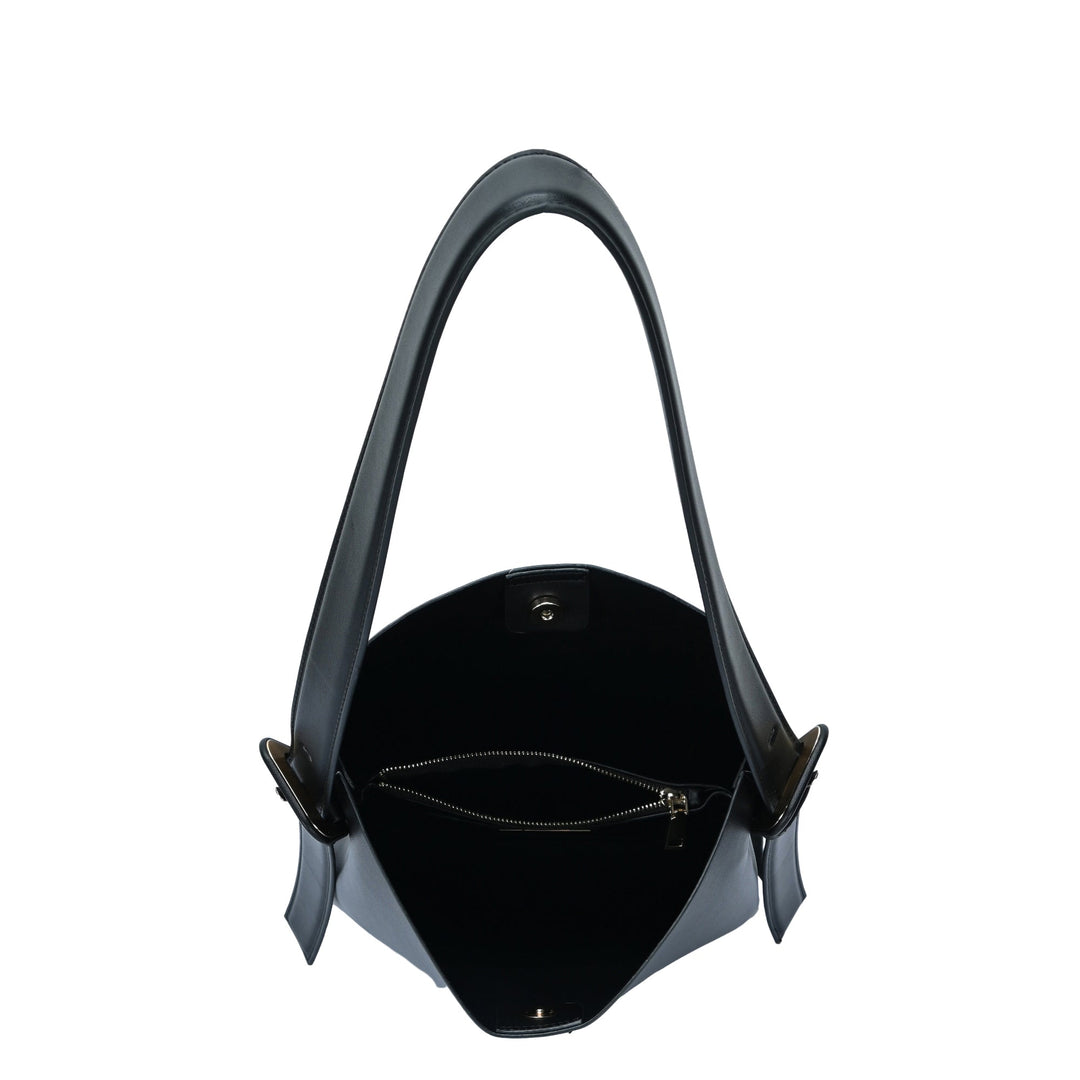 Ivy Divided Pocket Hobo Tote