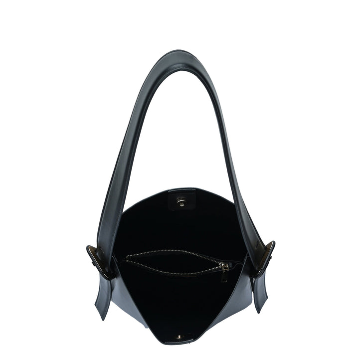 Ivy Divided Pocket Hobo Tote