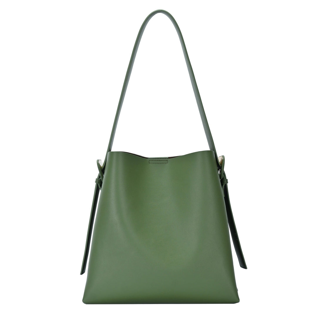 Ivy Divided Pocket Hobo Tote