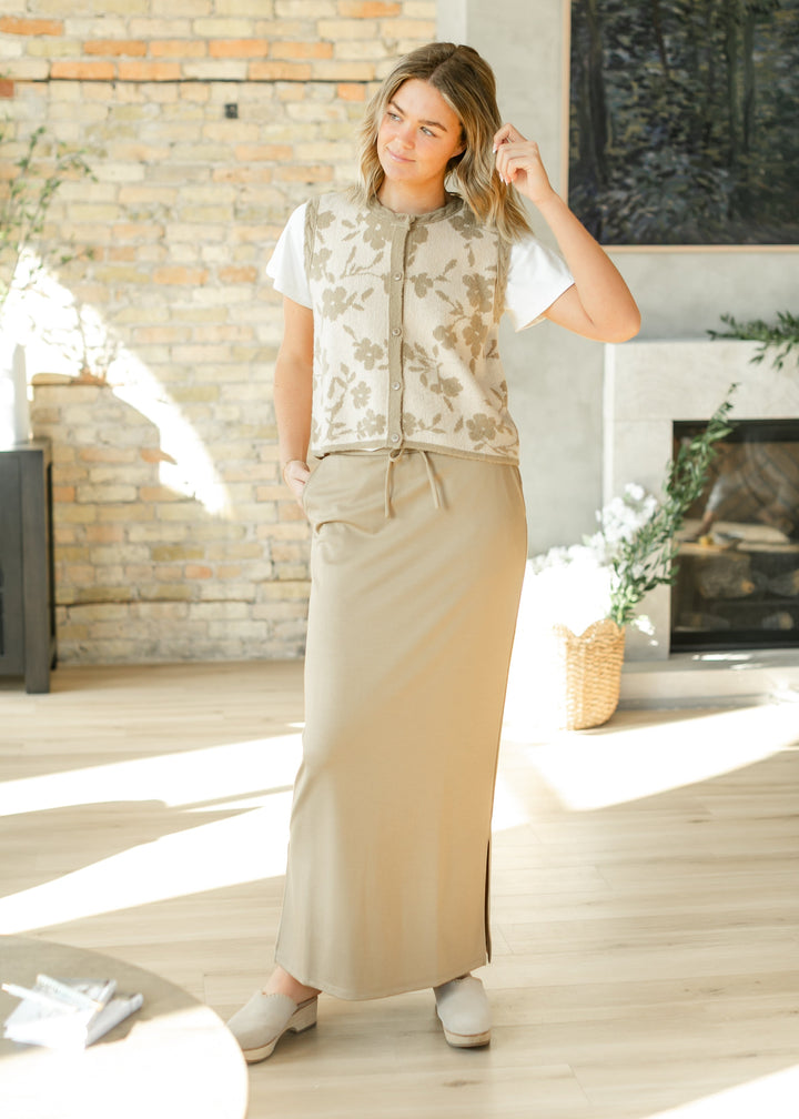 Jordan Knit Maxi Skirt