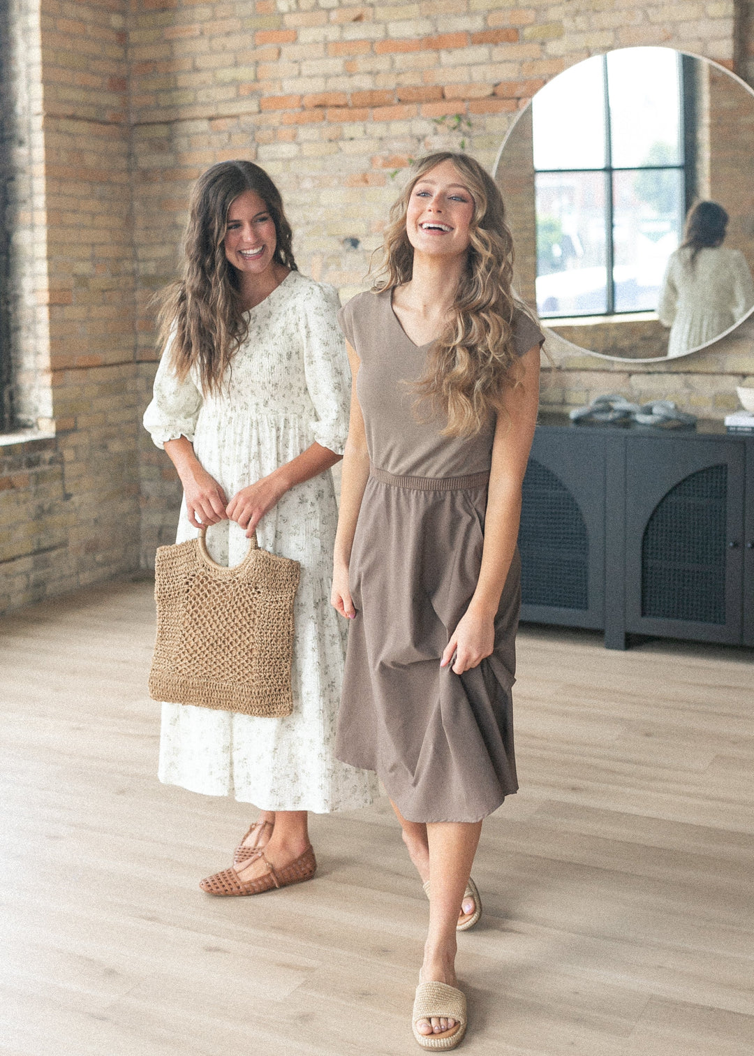 Kate Cap Sleeve Midi Dress