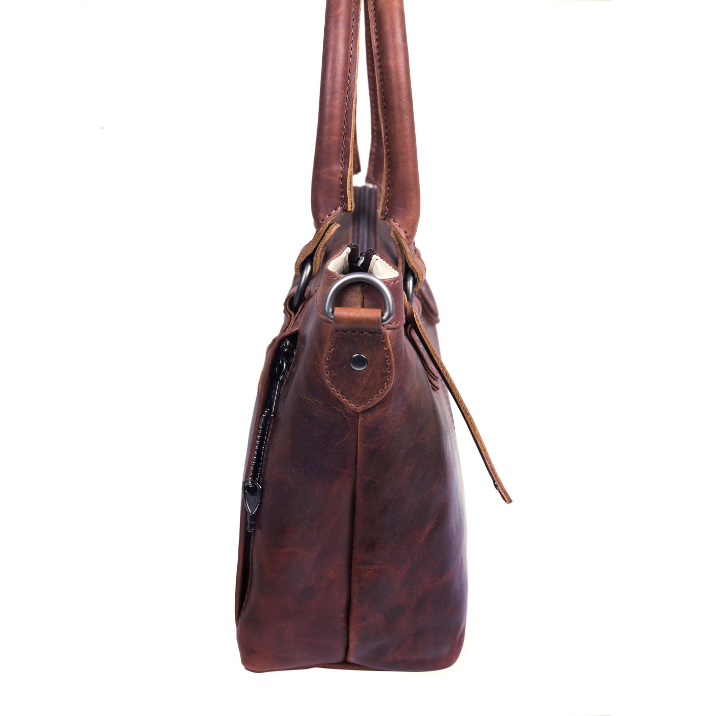 Concealed Carry Sadie Leather Satchel by Lady Conceal