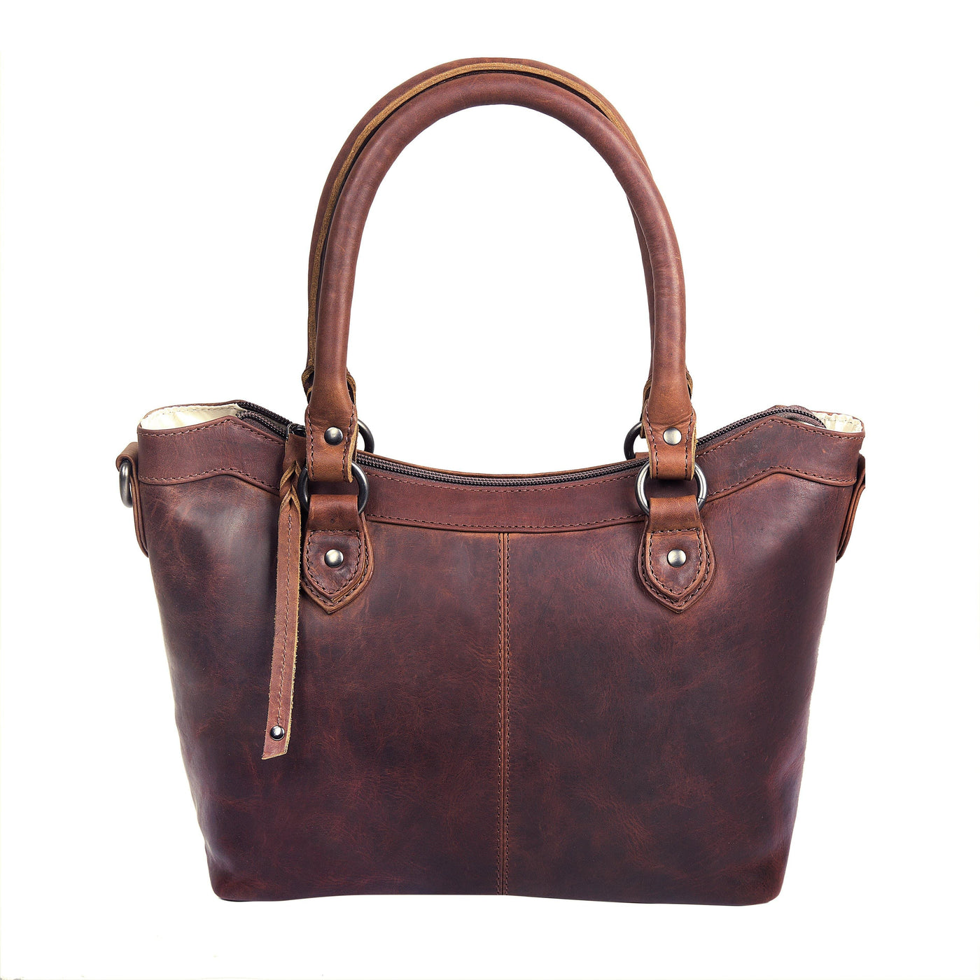 Concealed Carry Sadie Leather Satchel by Lady Conceal