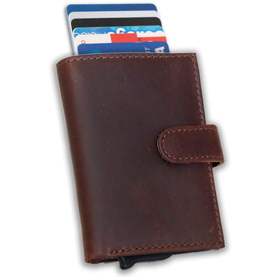 Nova RFID Compact Leather Wallet by Lady Conceal