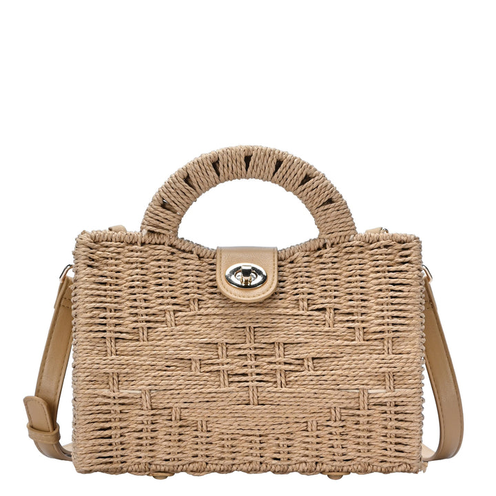 Maple Straw Crossbody