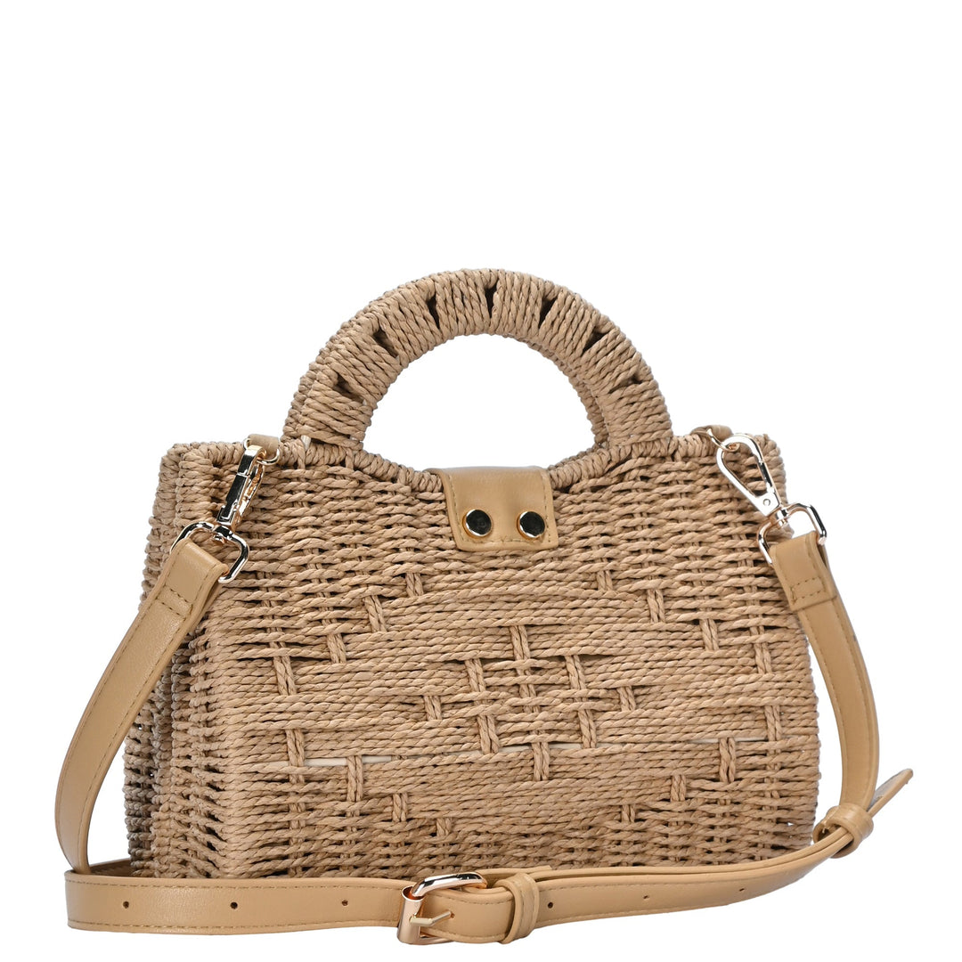 Maple Straw Crossbody