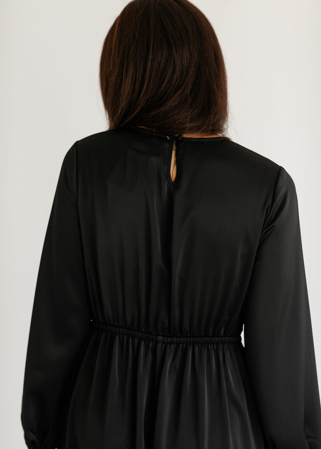 Muriel Satin Maxi Dress