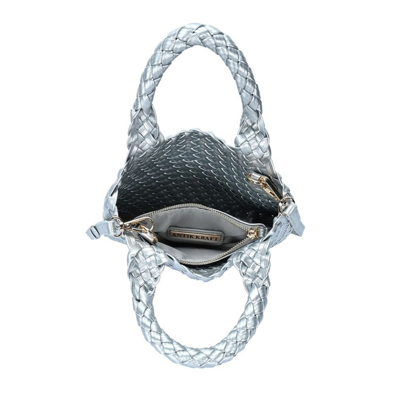 Melody 2 in 1 Wristlet Pouch Woven Crossbody