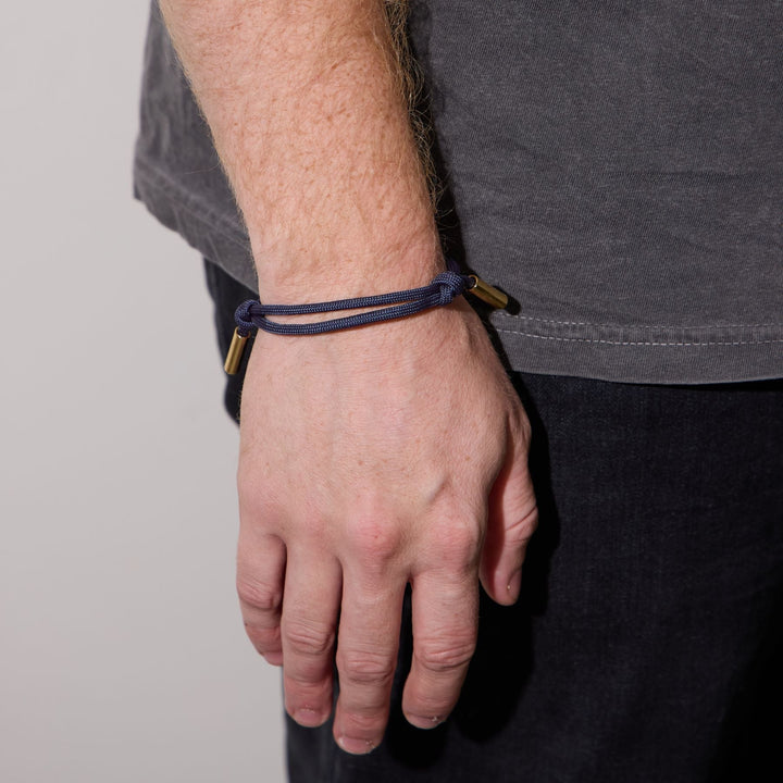 Navy Cord Bracelet