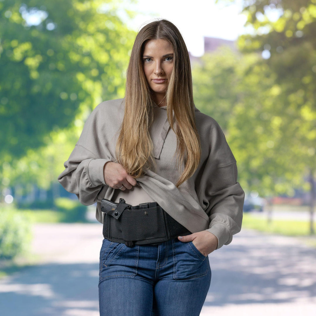 Neoprene Belly Band Holster for Concealed Carry — Comfortable, Adjustable CCW Band for Women and Men