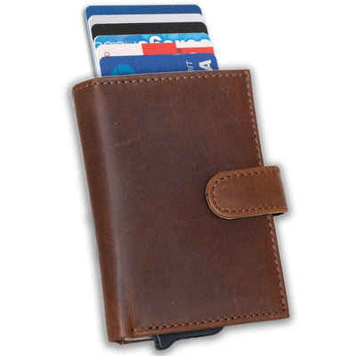 Nova RFID Compact Leather Wallet by Lady Conceal