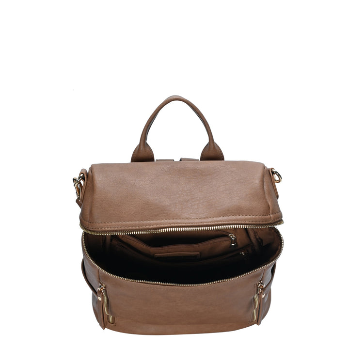 Nyra Webbing Strap Convertible Backpack Purse