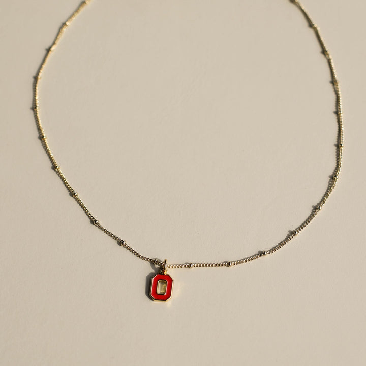 Ohio State University Charm Necklace