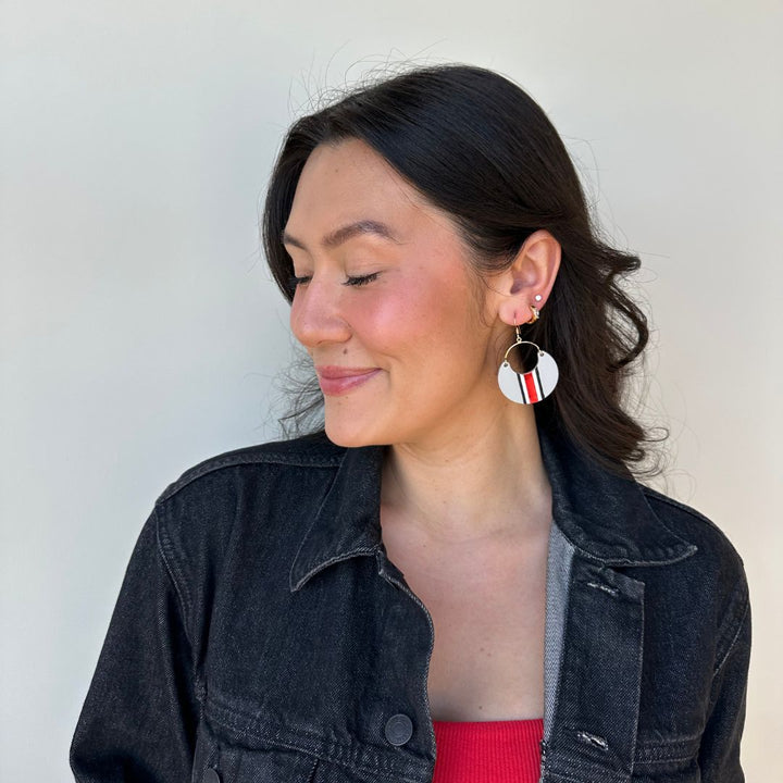 Ohio State University Helmet Stripe Nina