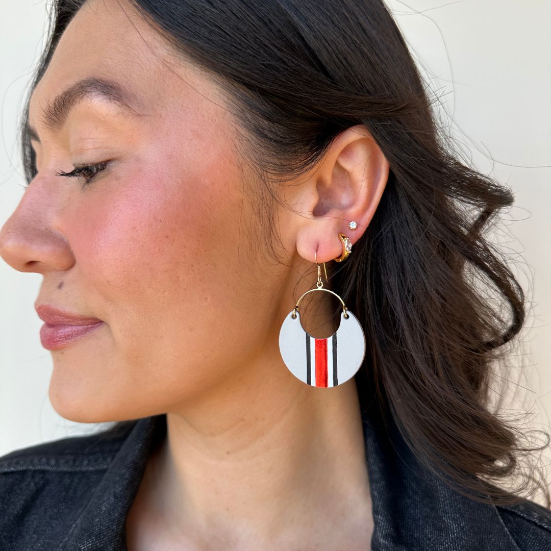 Ohio State University Helmet Stripe Nina