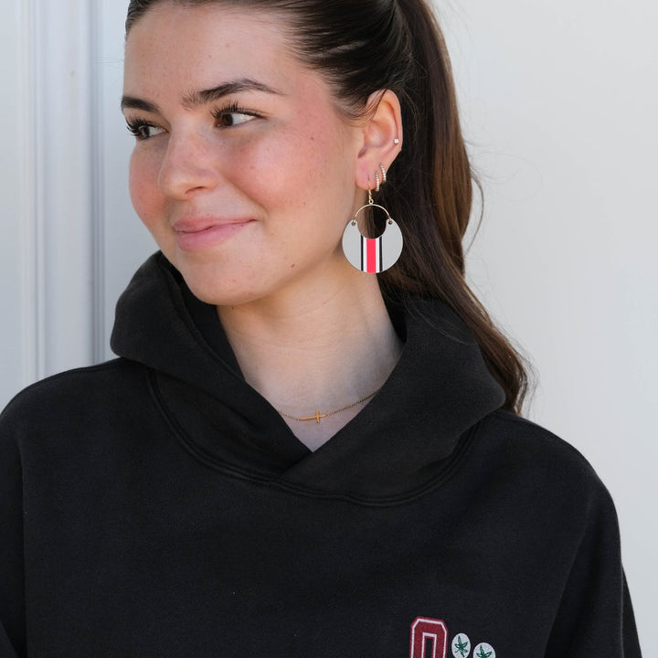 Ohio State University Helmet Stripe Nina