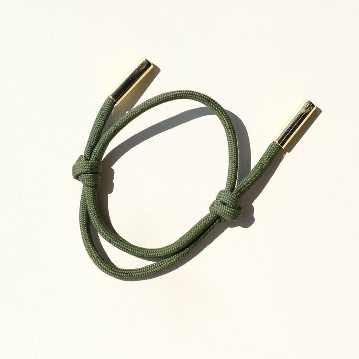 Olive Cord Bracelet