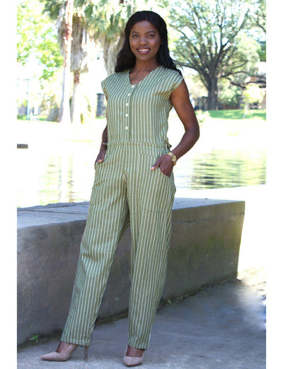 Olive Jumpsuit - FINAL SALE