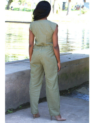 Olive Jumpsuit - FINAL SALE