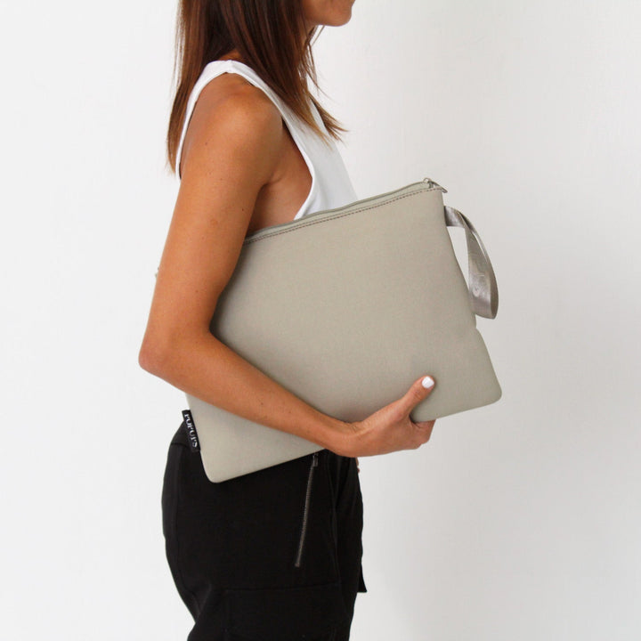LAPTOP SLEEVE TAUPE