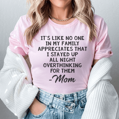 Overthinking Mom Tee