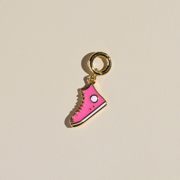 Pink Sneaker Charm