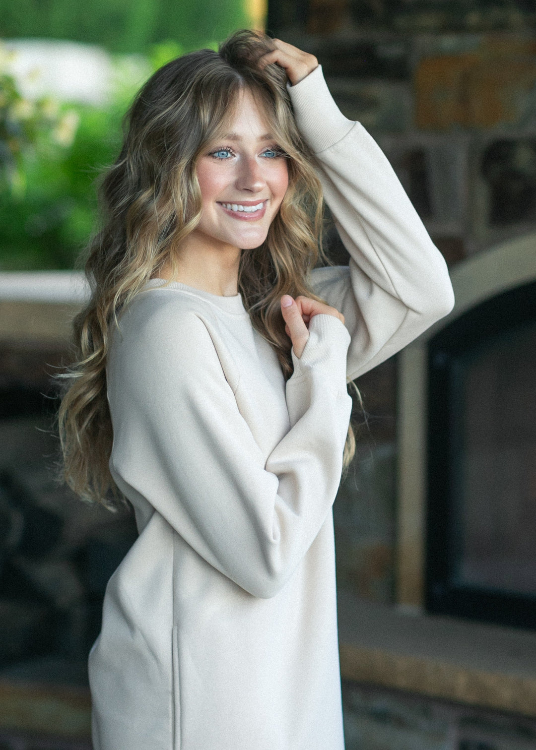 Nova Crewneck Sweatshirt Dress