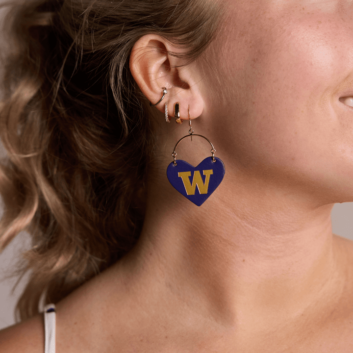 Purple University of Washington Logo Lover